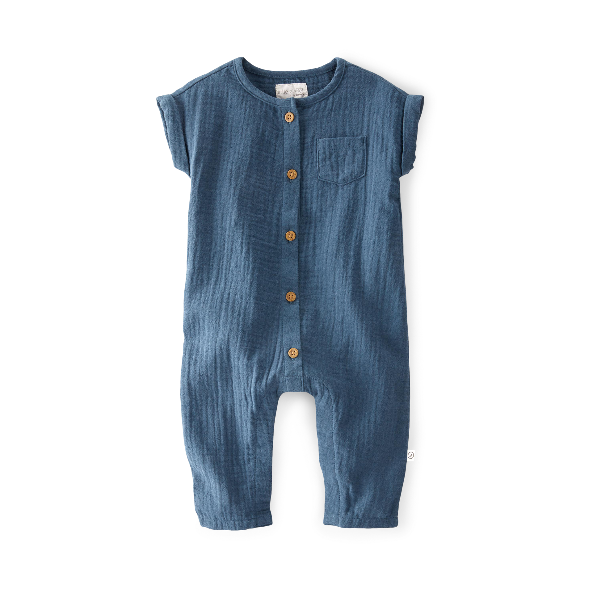 Carter's Little Planet Organic Cotton Gauze Jumpsuit.