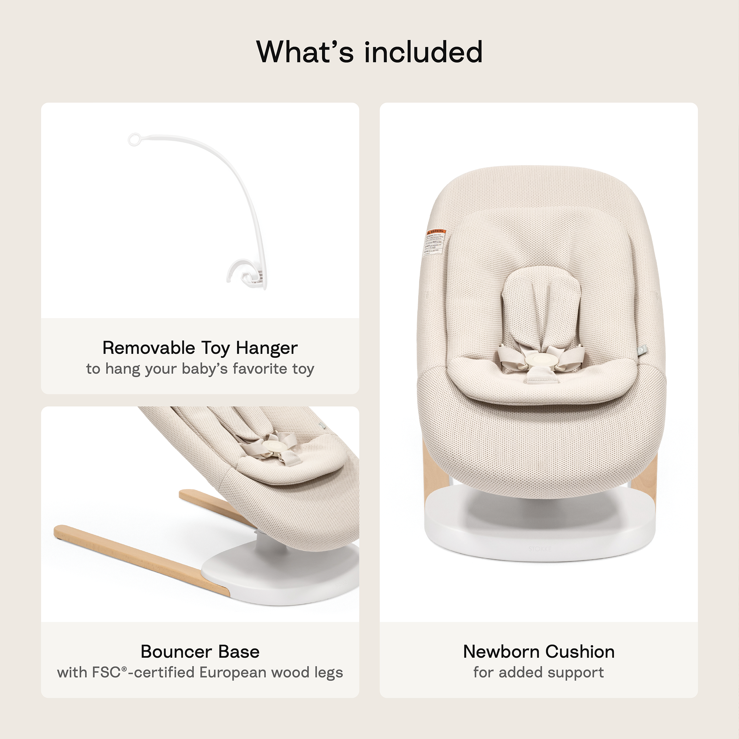 Stokke Yoga 2-in-1 Swing and Bouncer.
