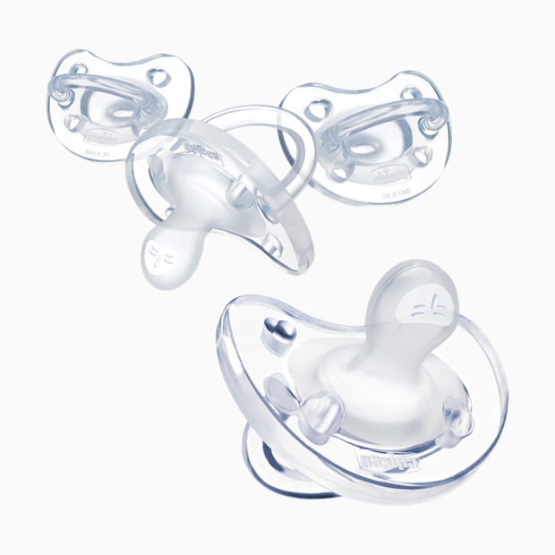 Chicco PhysioForma Silicone Orthodontic Pacifier (4 Pack).