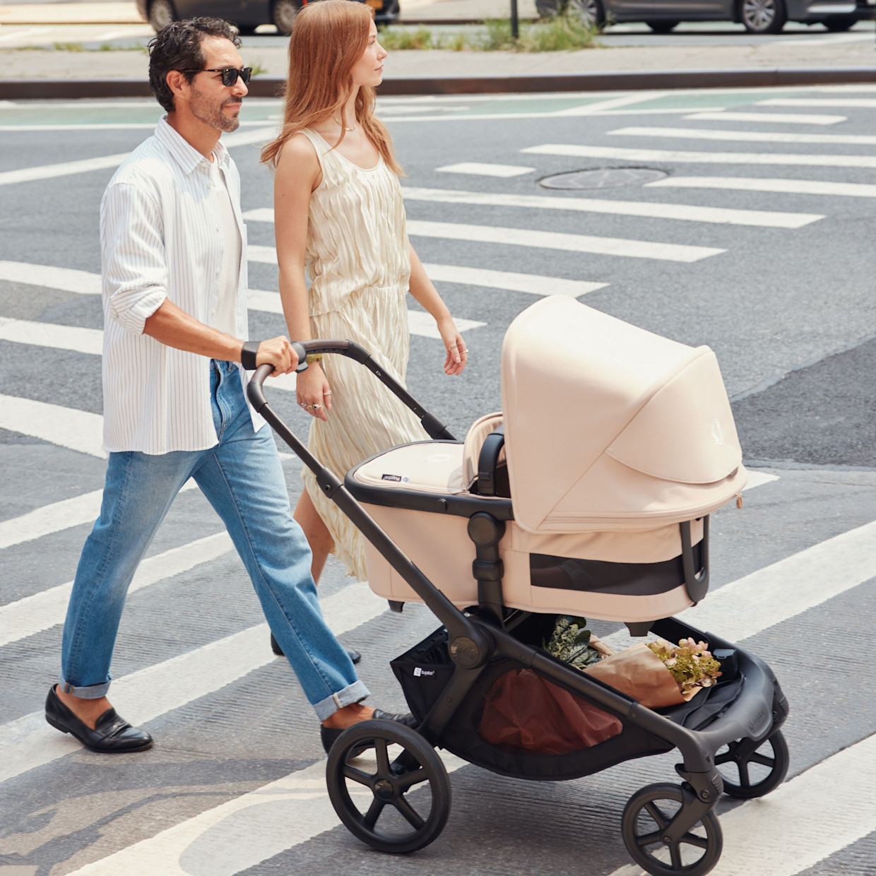 Bugaboo Kangaroo Bassinet Fabric - Desert Taupe.
