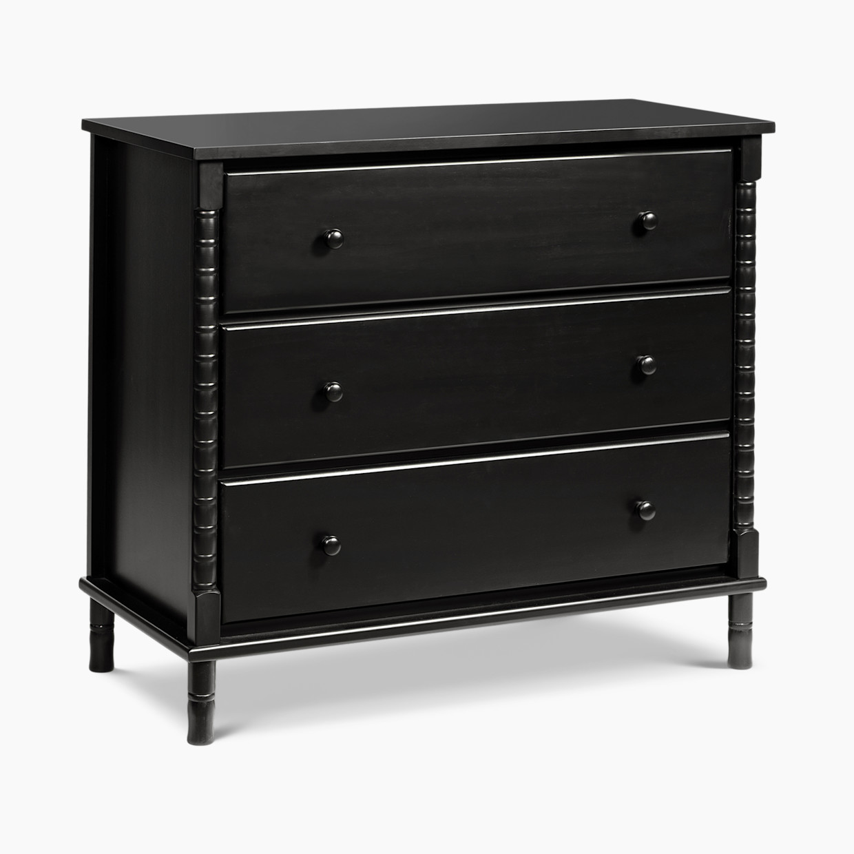 daVinci Jenny Lind Spindle 3-Drawer Dresser - Ebony.