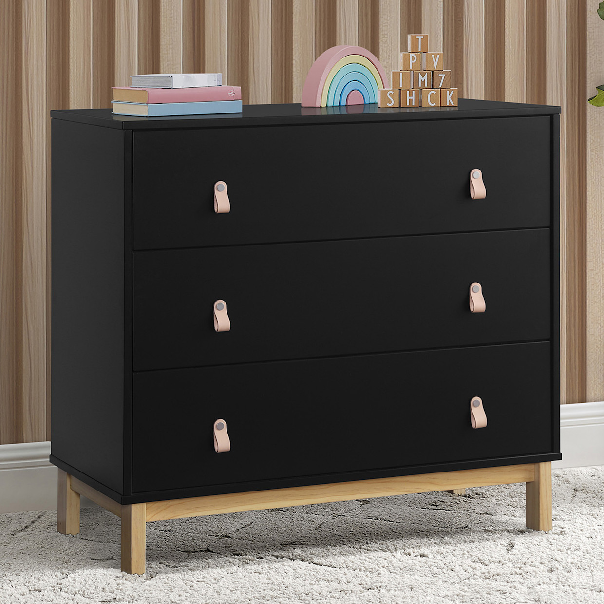 Delta Children babyGap Legacy 3 Drawer Dresser - Ebony/Natural.