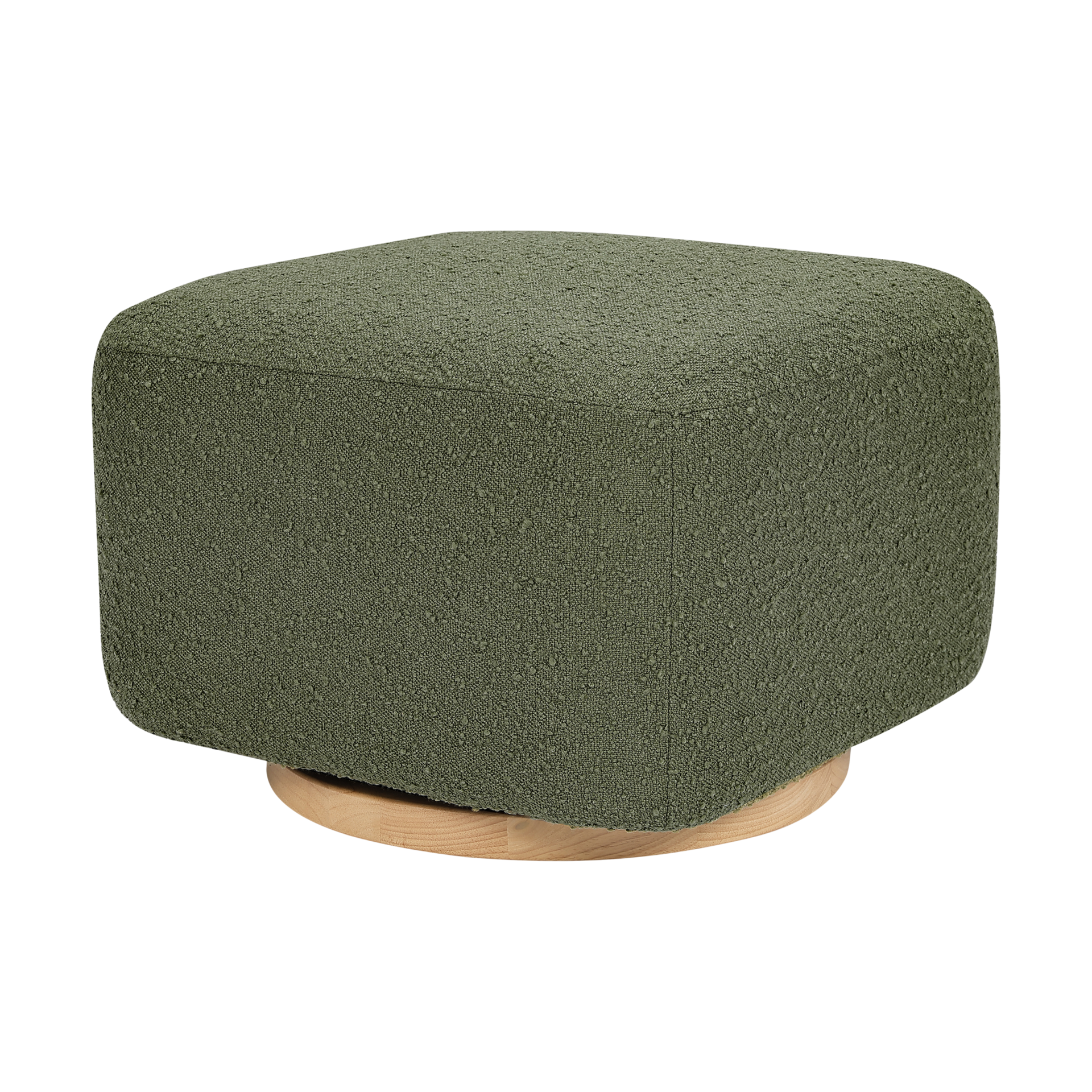 Thumbnail of Olive Boucle With Light Wood Base