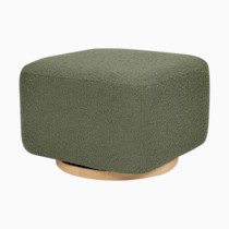 Thumbnail of Olive Boucle With Light Wood Base