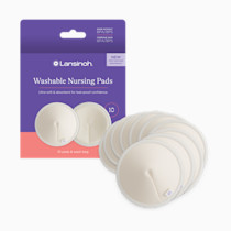 Lansinoh Washable Nursing Pads (10 Count) | Babylist Shop
