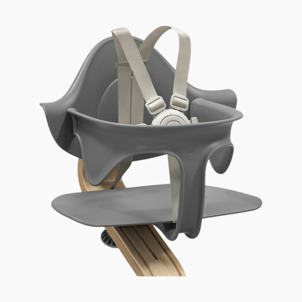 Stokke Nomi High Chair Bundle - Oak /Grey.