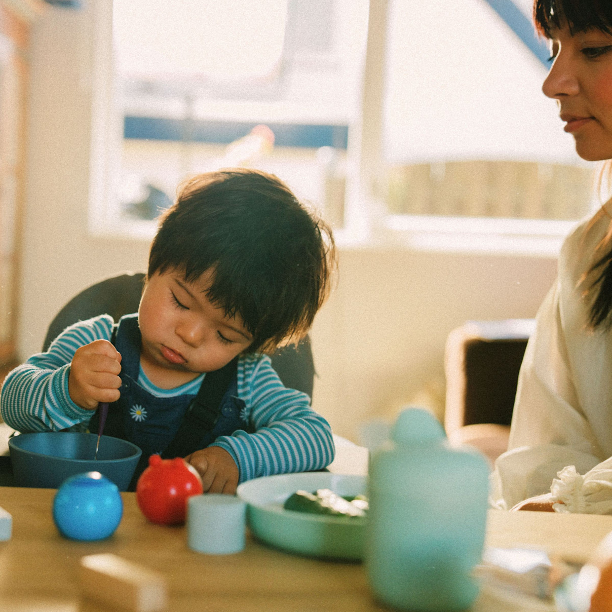 Stokke Steps Baby Set Cushion - Dark Grey Melange.
