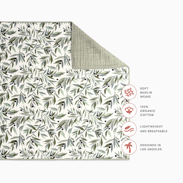 babyletto Quilt in 3-Layer GOTS Certified Organic Muslin Cotton.