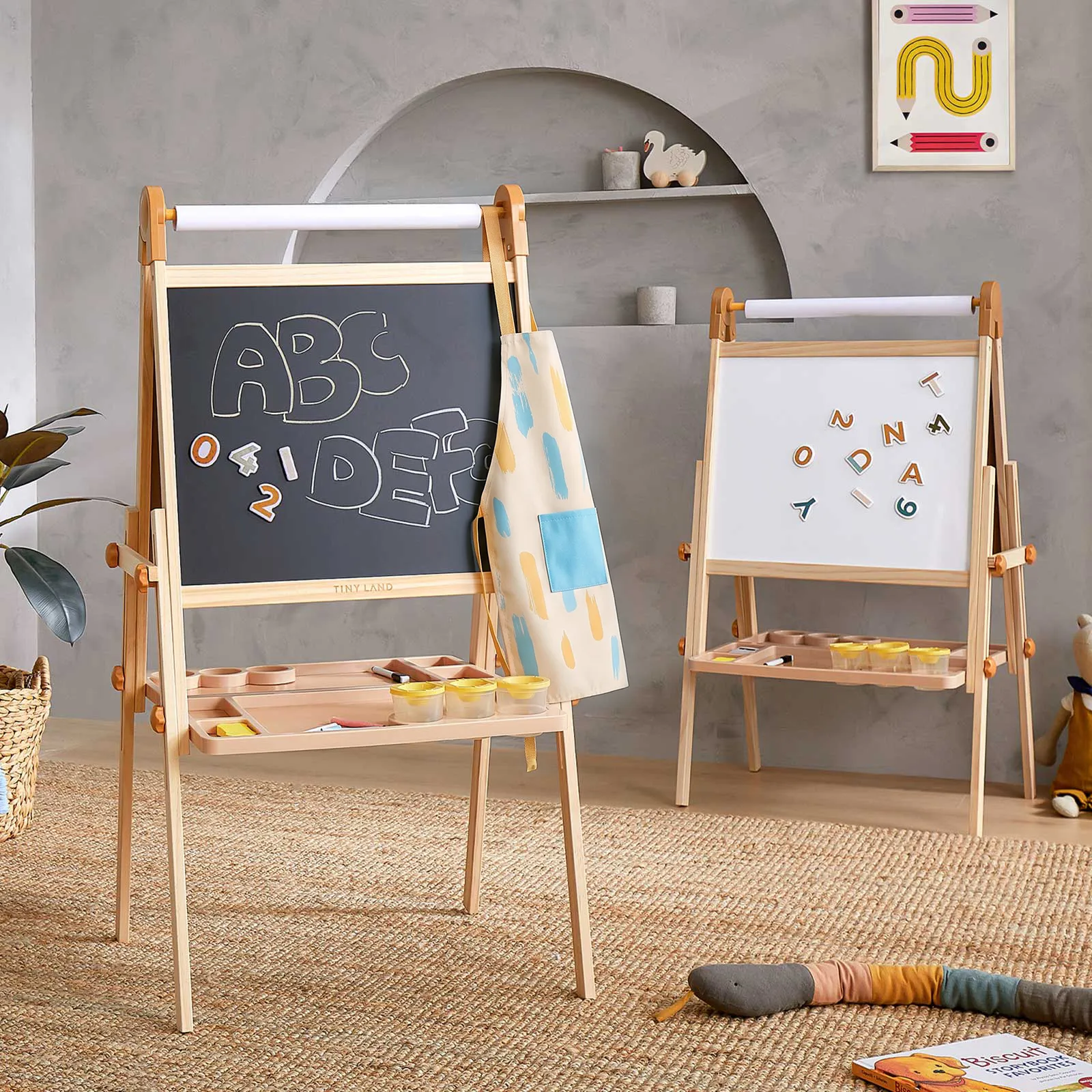 Tiny Land Magnitales Easel for Kids.