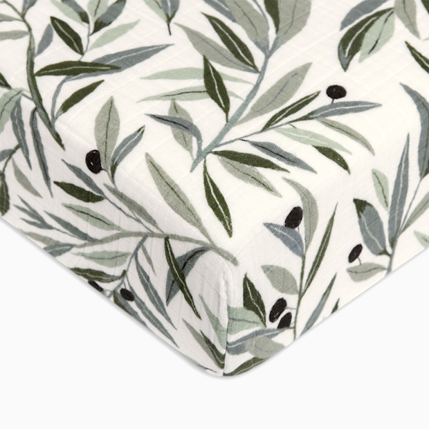 babyletto Organic Muslin Cotton Crib Sheet.