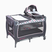 Baby Trend Lil' Snooze™ Deluxe II Nursery Center® Playard, Daisy Dots