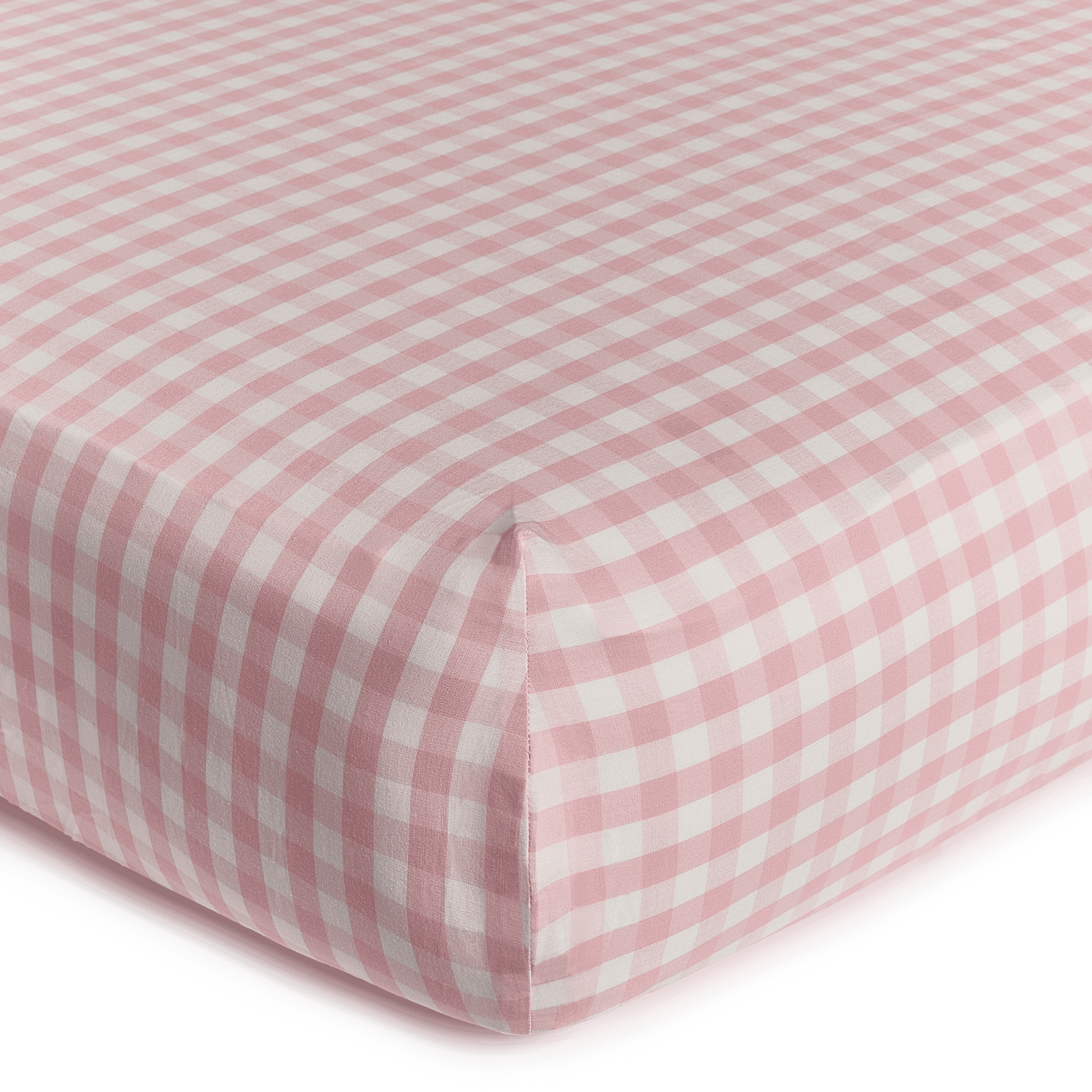 Soundly Percale Organic Crib Sheet.
