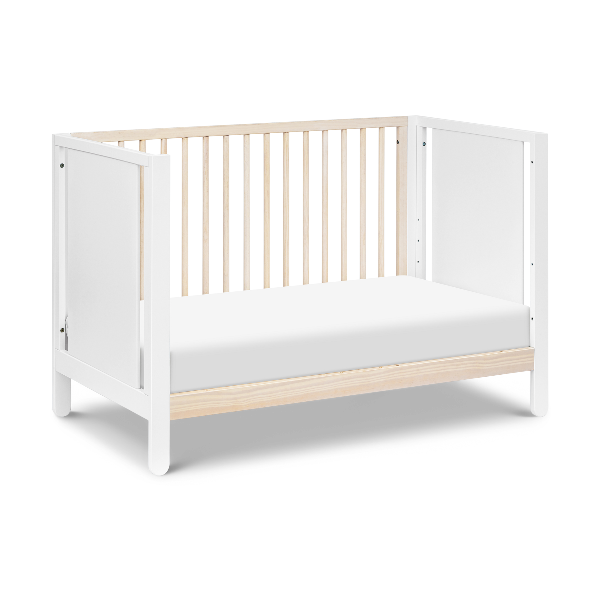 Carter's by daVinci Marisol 4-in-1 Convertible Crib - White/Washed Natural.