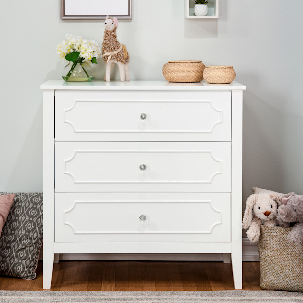 daVinci Chloe Regency 3-Drawer Dresser.