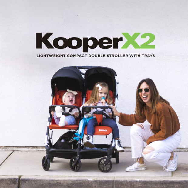 Joovy KooperX2 Stroller - Paprika.