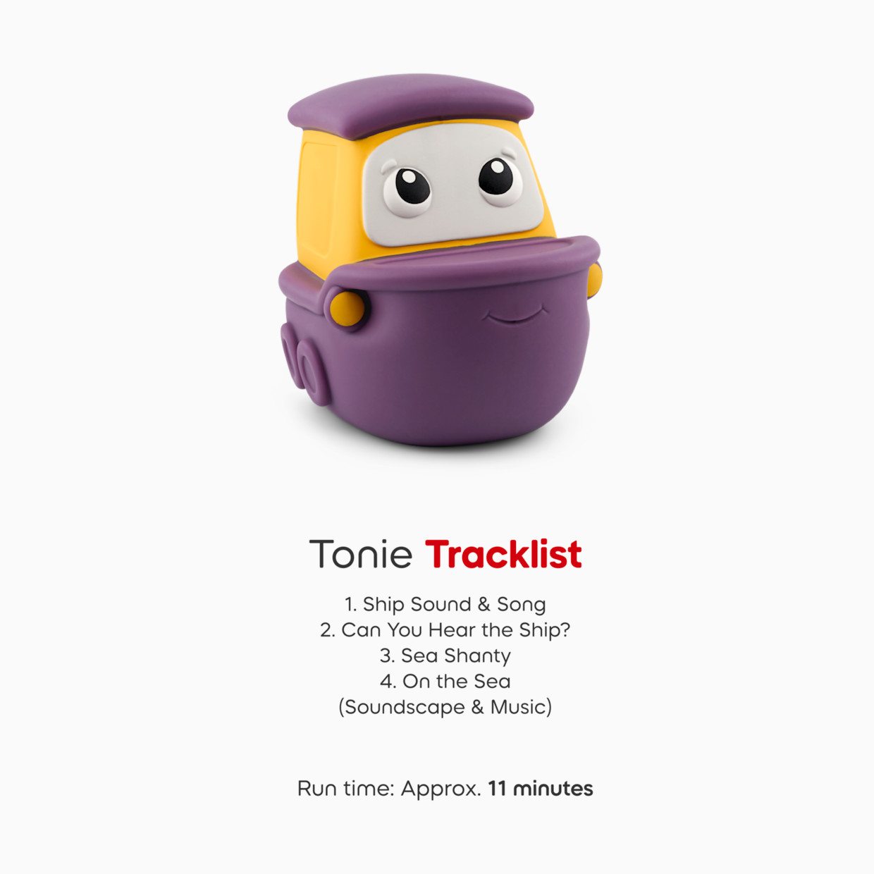 tonies My First Tonies Set, Toddler 1+ - Travel 3-Pack Set.