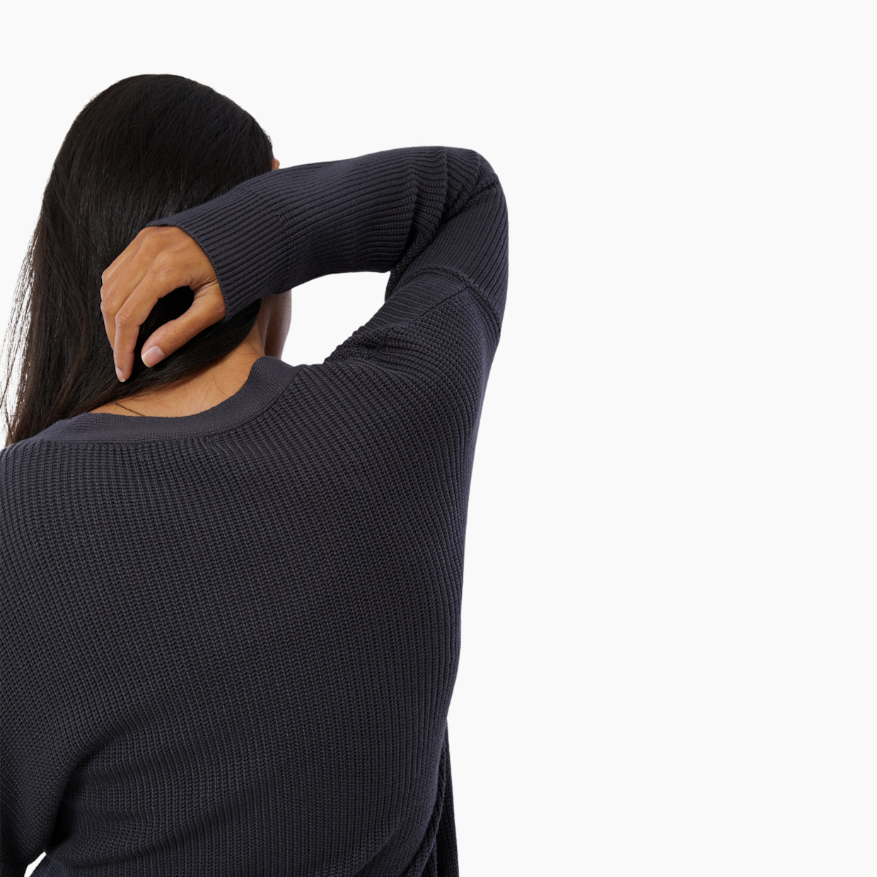 Ingrid and Isabel Wrap Nursing Cardigan - Asphalt, Xs.