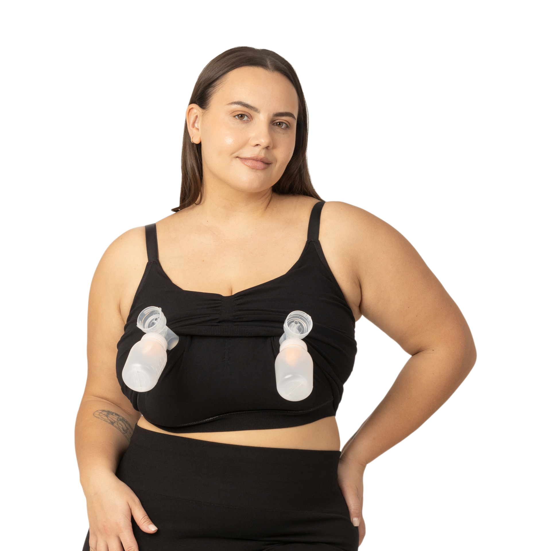 Kindred Bravely Sublime Bamboo Viscose Hands-Free Pumping Lounge & Sleep Bra.