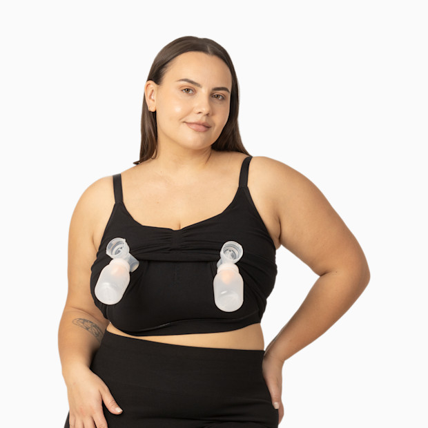 Kindred Bravely Sublime Bamboo Viscose Hands-Free Pumping Lounge & Sleep Bra.