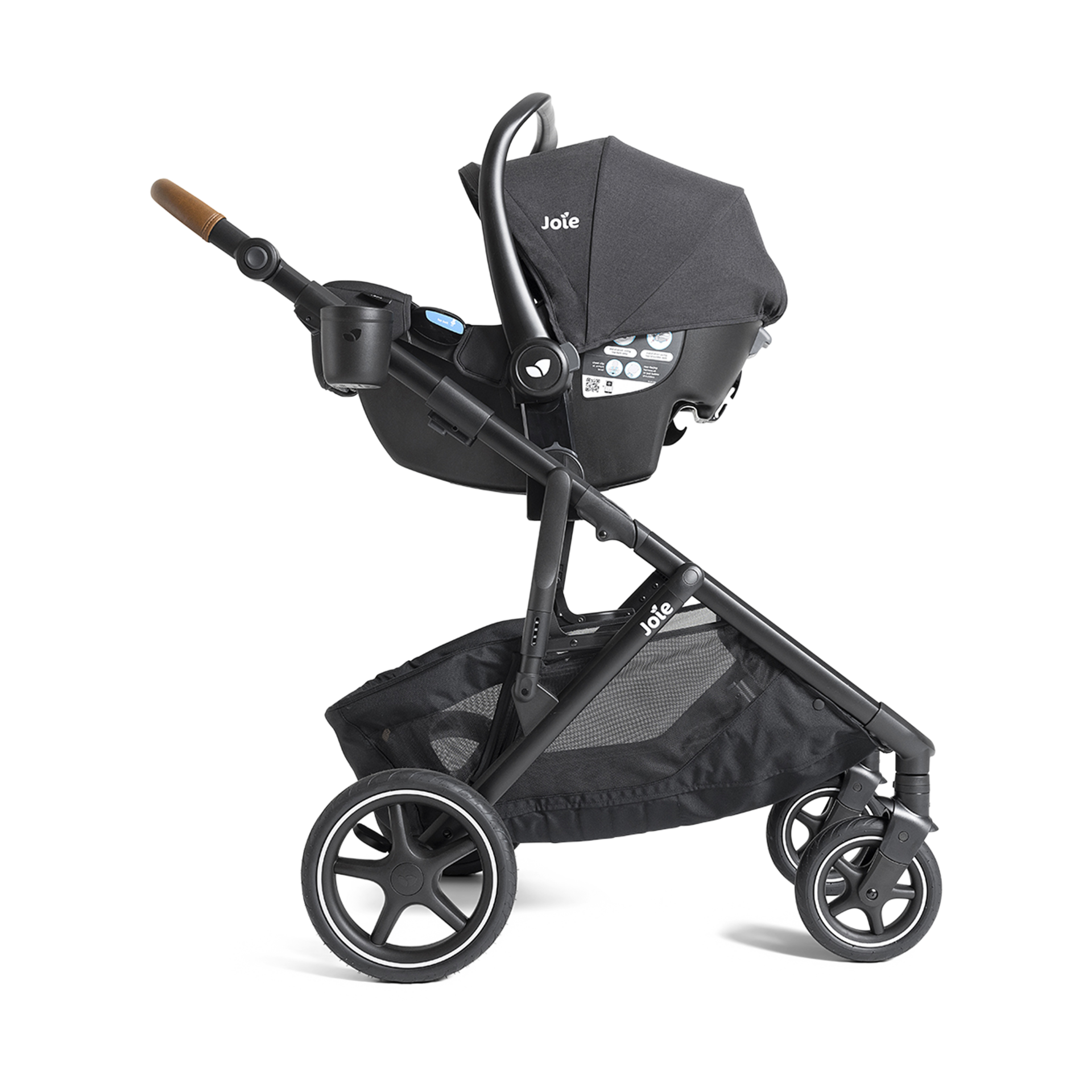 Joie Chive And Rue Travel System - Shale.