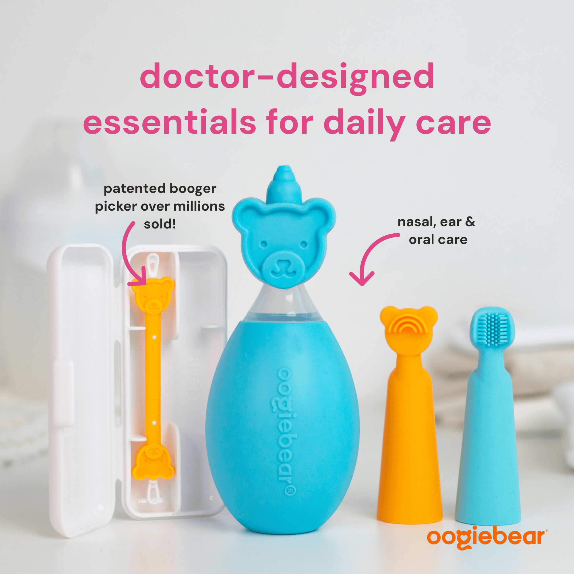 Oogiebear Baby Care Starter Kit - Multi, 5.