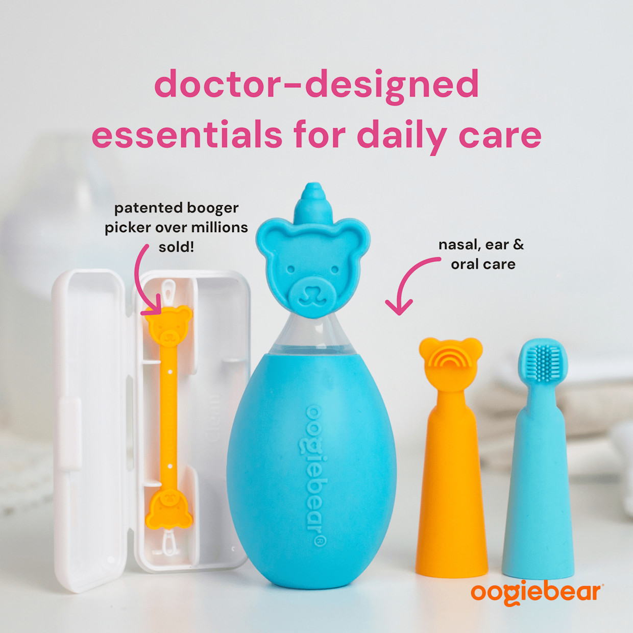 Oogiebear Baby Care Starter Kit - Multi, 5.