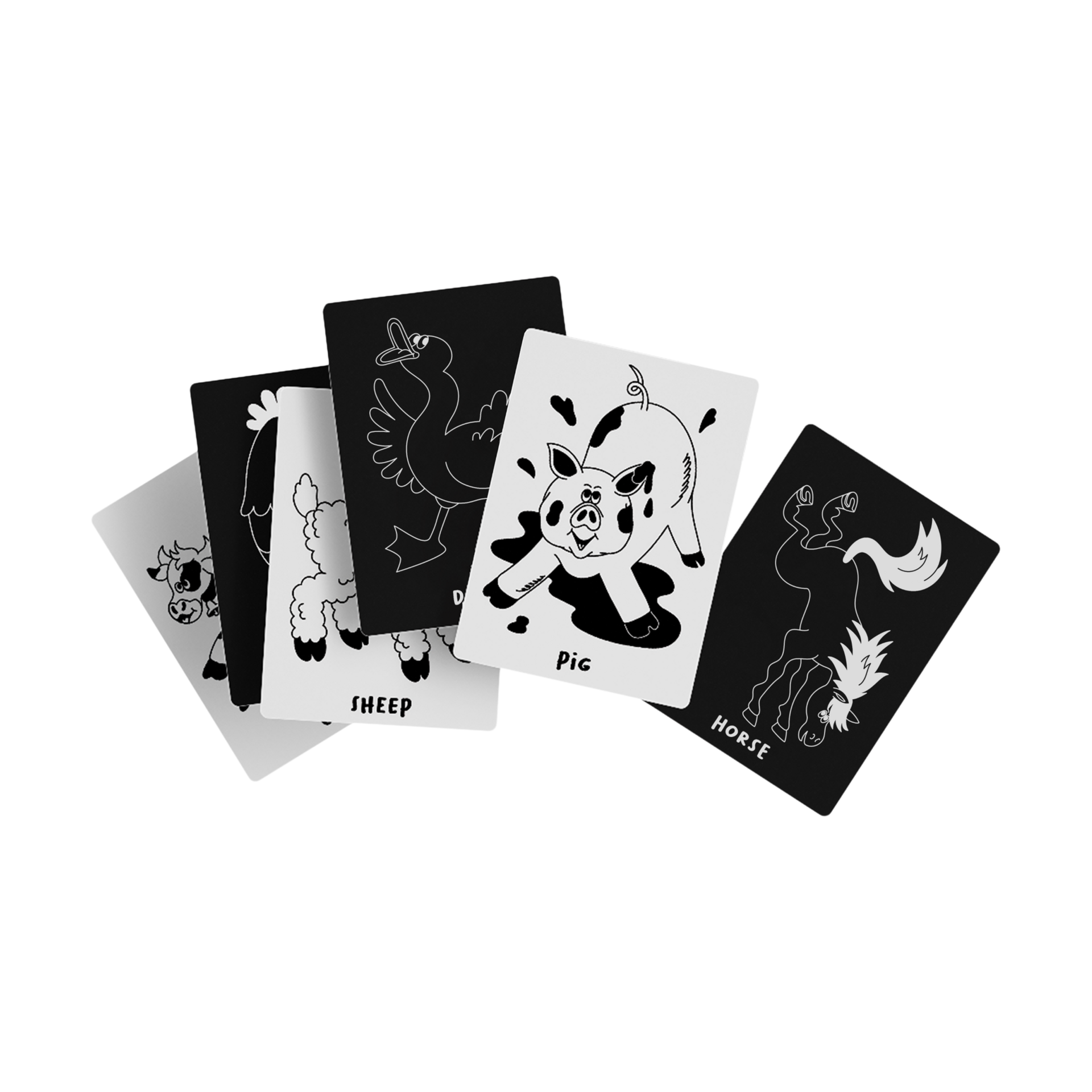 Lalo Art Cards - Farm Animals.