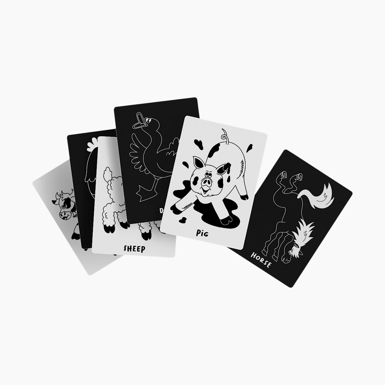 Lalo Art Cards - Farm Animals.