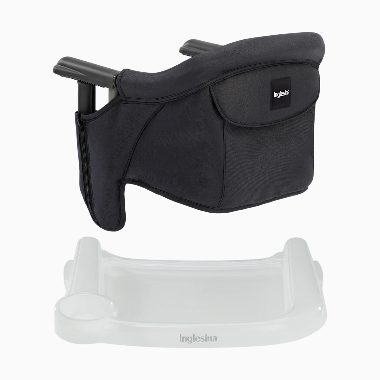 Inglesina Fast Table Chair with Dining Tray Plus - Black.