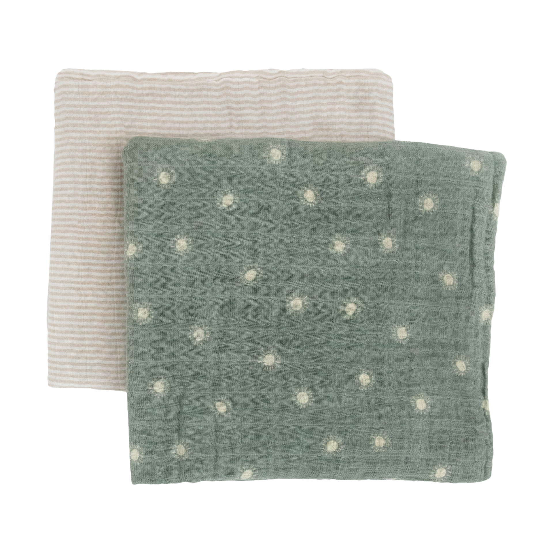 Little Unicorn Organic Cotton Muslin Swaddle Blanket 2 Pack.