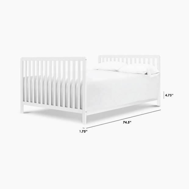 babyletto Twin/Full-Size Bed Conversion Kit - White.