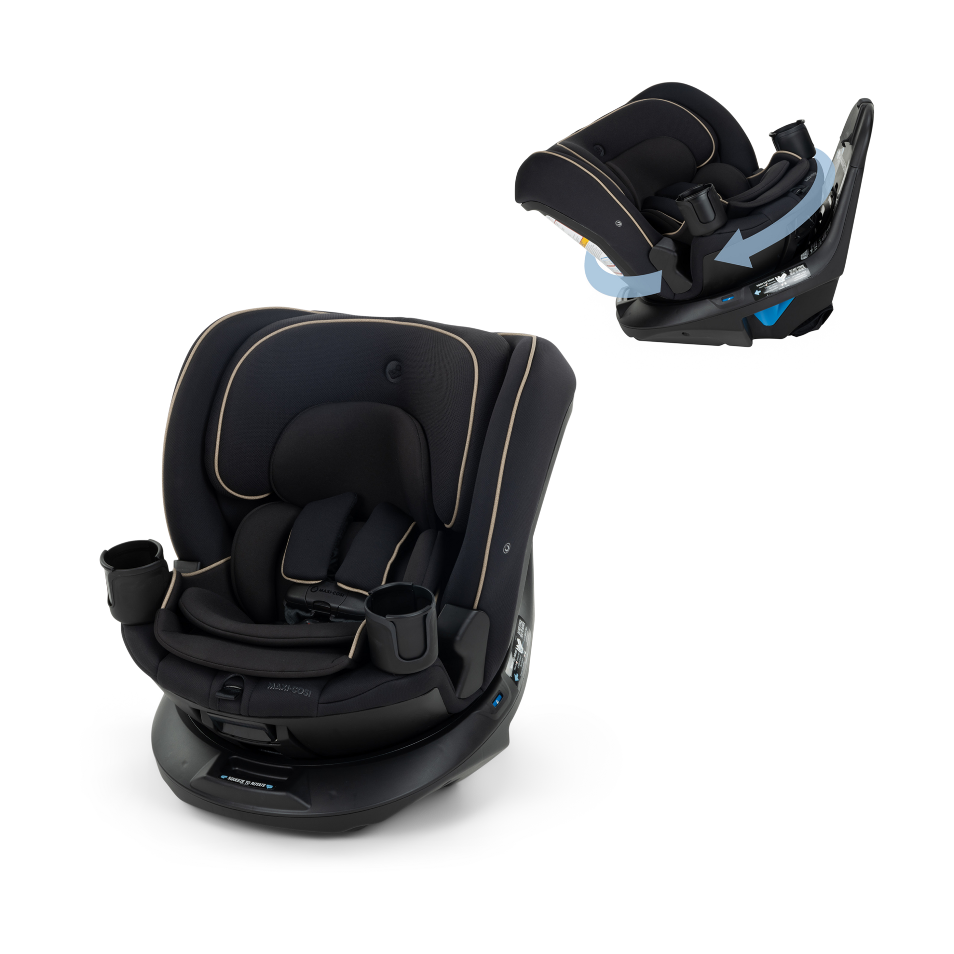 Maxi-Cosi Andi 360° Rotating All-in-One Convertible Car Seat.