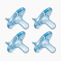 Philips AVENT Soothie Pacifier, Blue, 0-3 Months, 4 Pack, SCF190/43