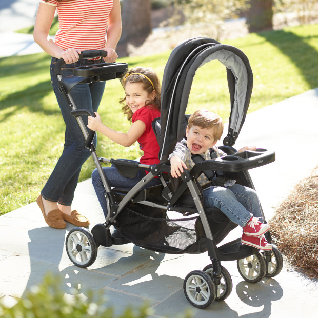 Graco Roomfor2 Click Connect Stand and Ride Stroller - Gotham.