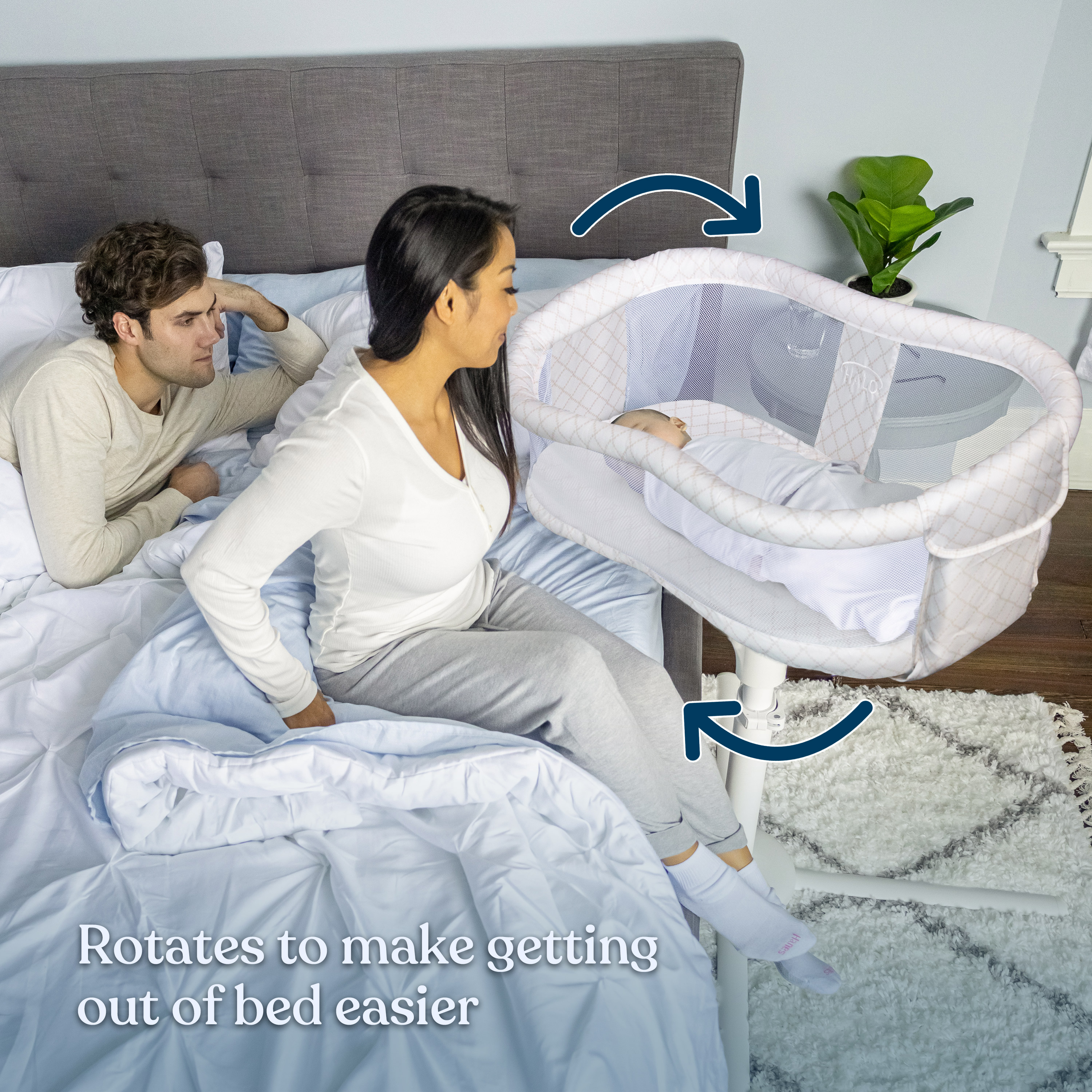 Halo Bassinest Swivel Sleeper Essentia Series Babylist Store