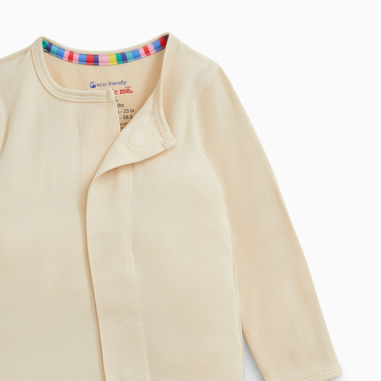 Magnetic Me Modal Magnetic Footie - Tan, Newborn.