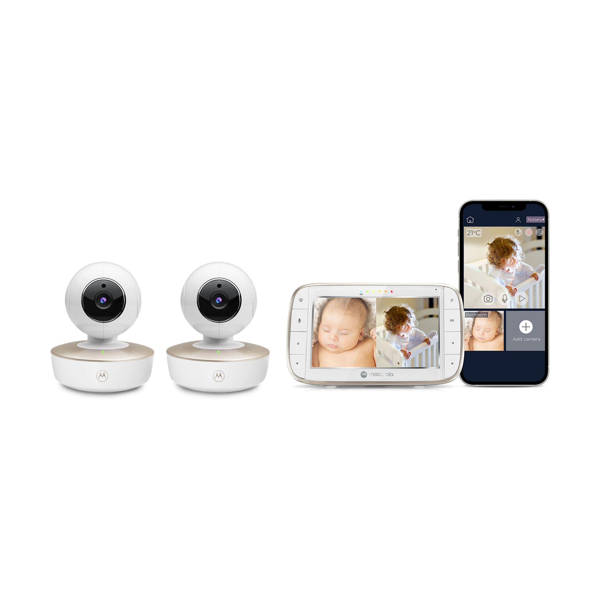 Motorola Vm855 2 Connect 5 Wifi Video Baby Monitor Babylist Store