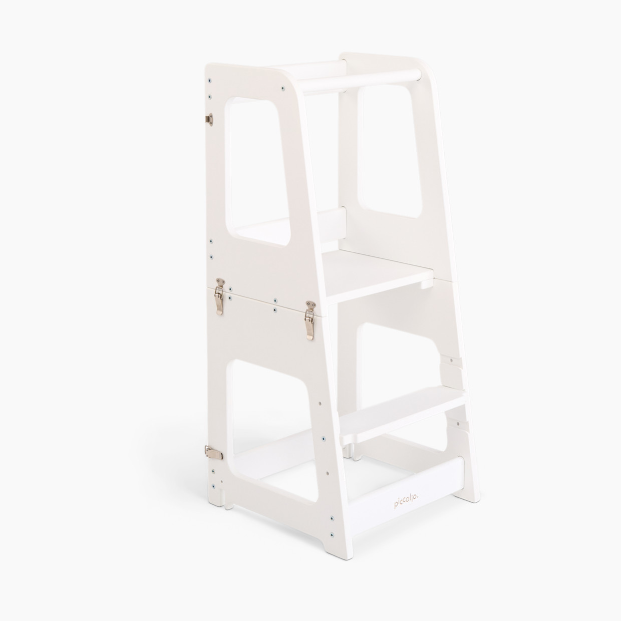 Piccalio Mini Chef 2-in-1 Convertible Toddler Tower - White.