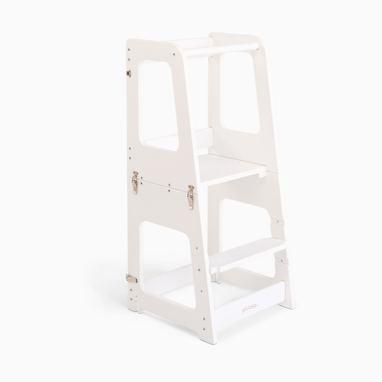 Piccalio Mini Chef 2-in-1 Convertible Toddler Tower - White.