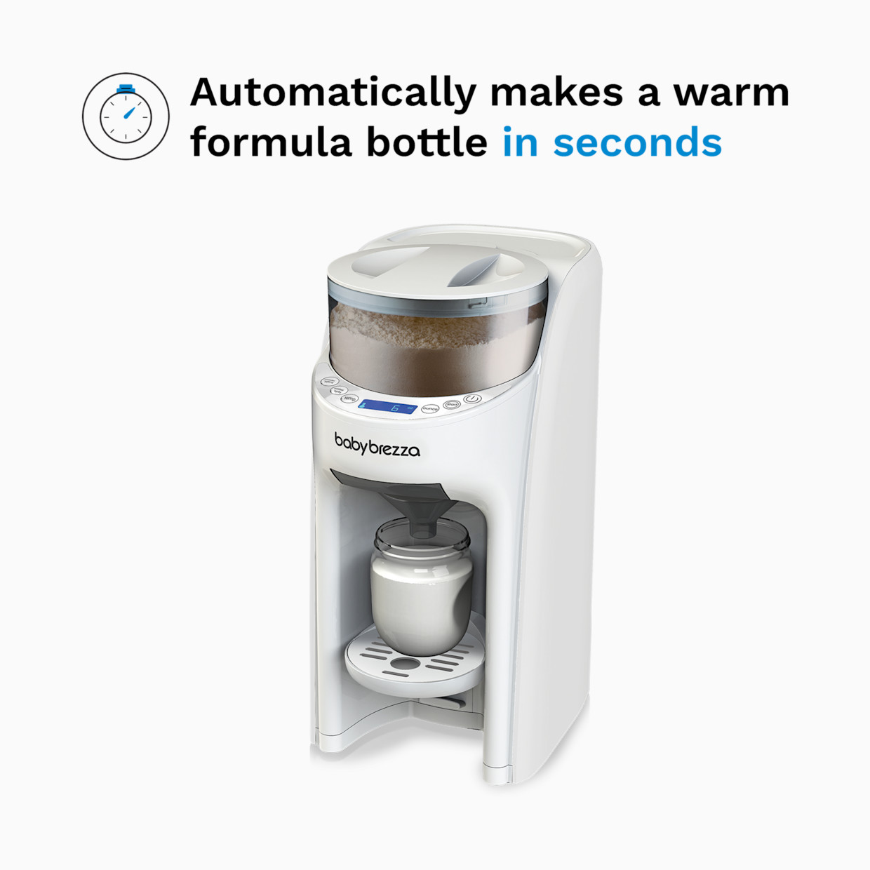 Baby Brezza Formula Pro Advanced - White On White.