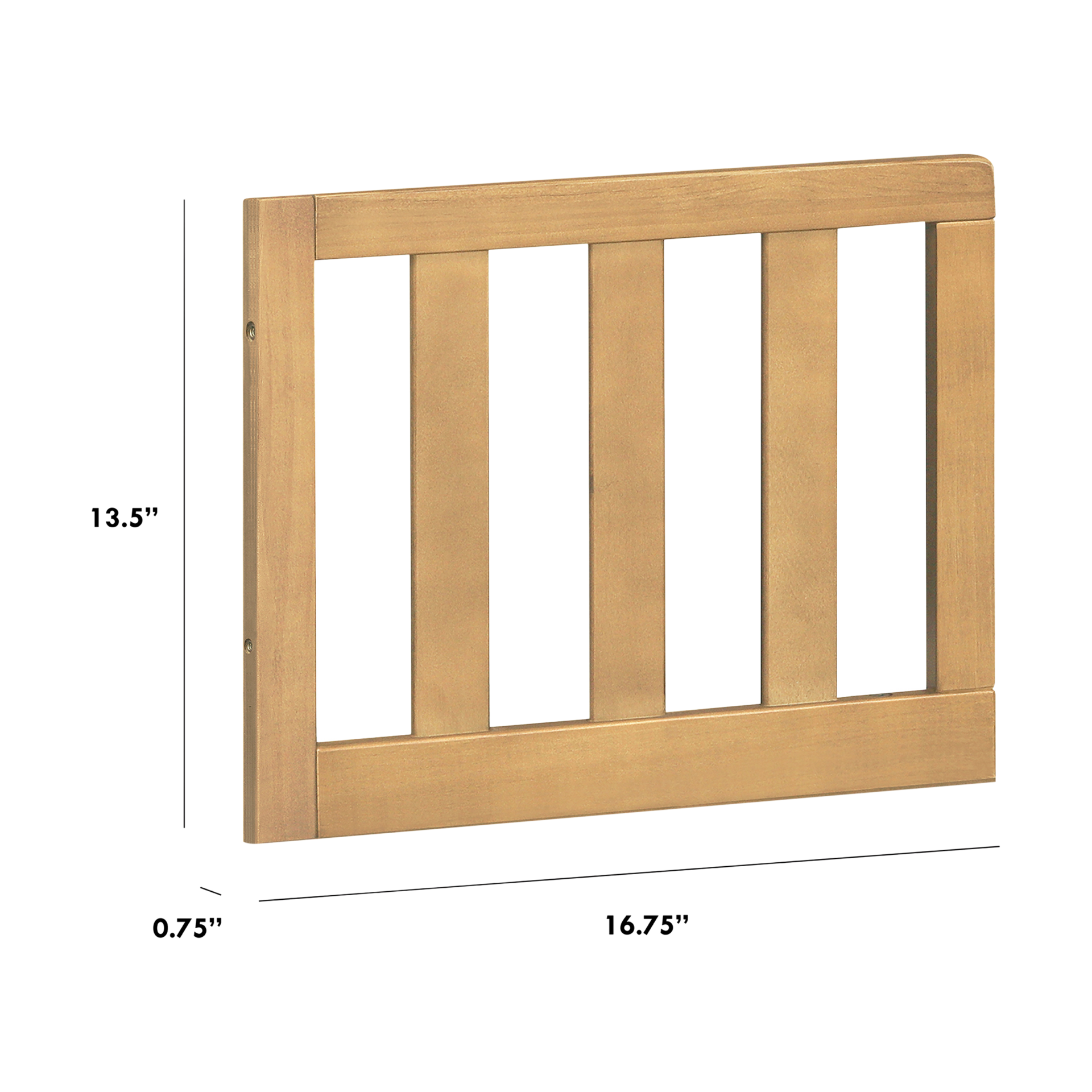 daVinci Otto Mini Toddler Bed Conversion Kit - Honey.