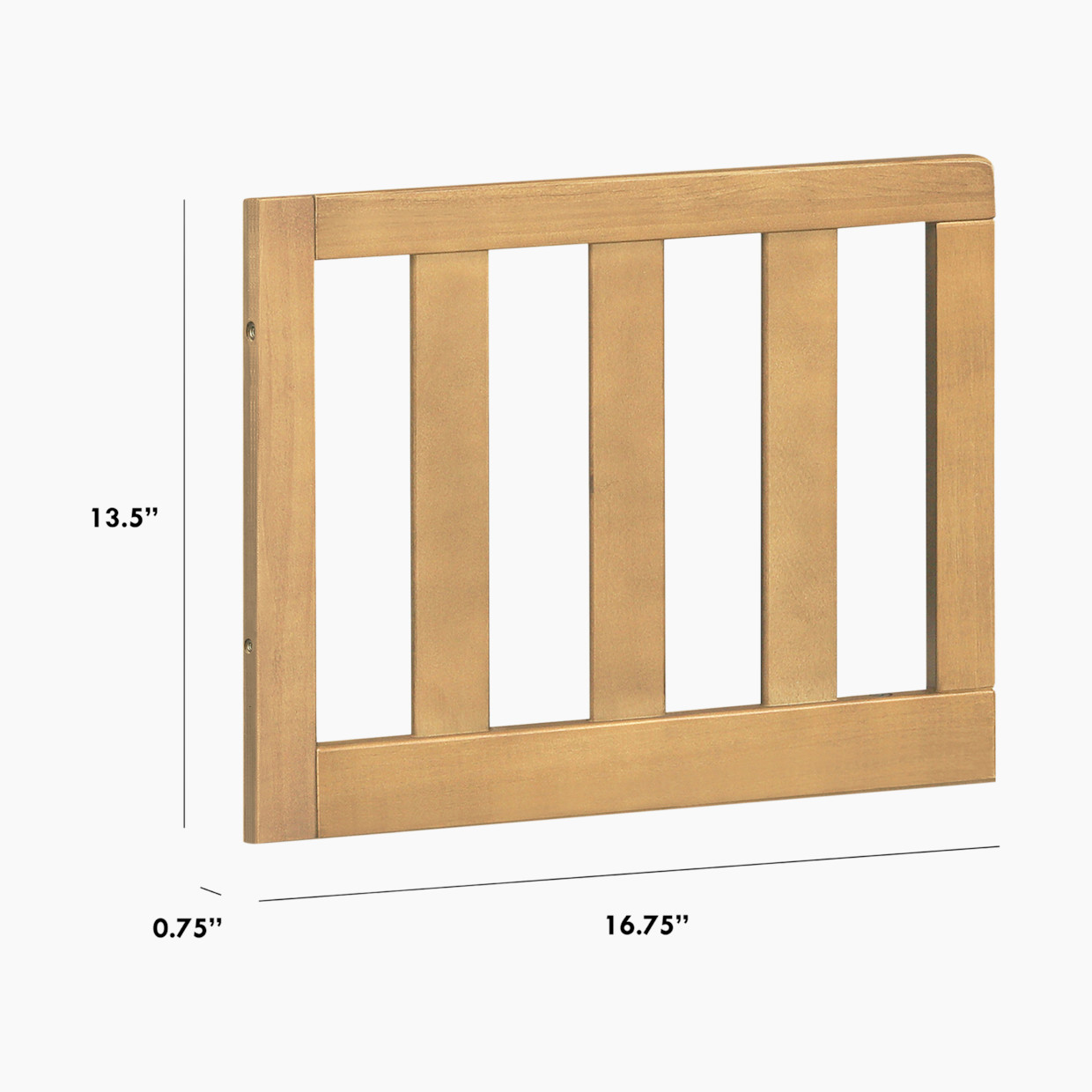 daVinci Otto Mini Toddler Bed Conversion Kit - Honey.