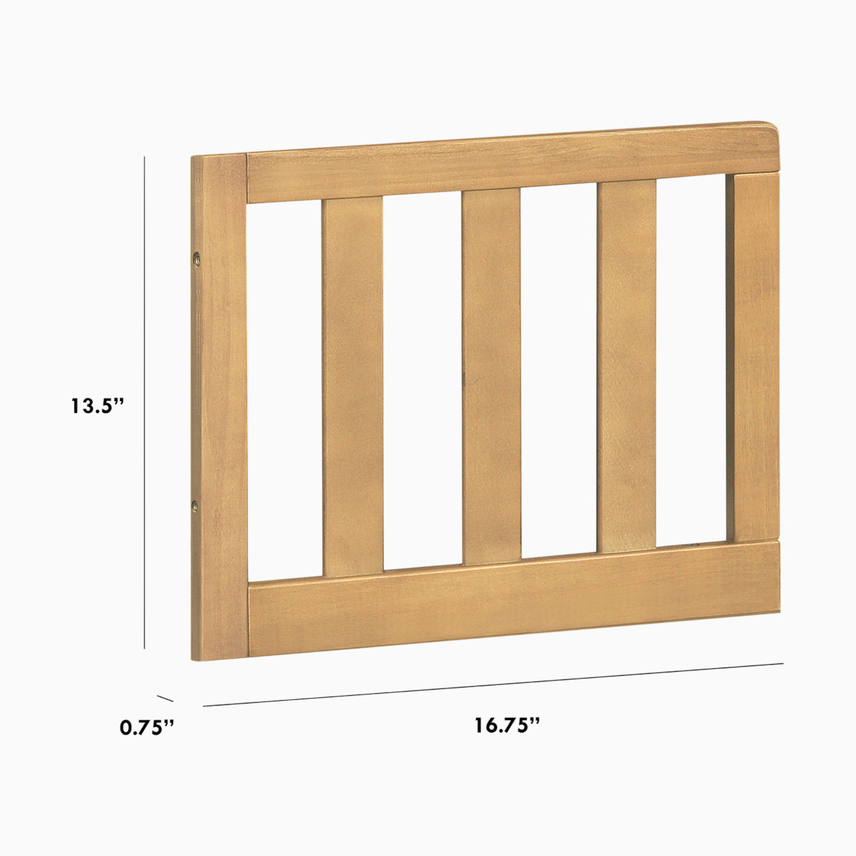 daVinci Otto Mini Toddler Bed Conversion Kit - Honey.