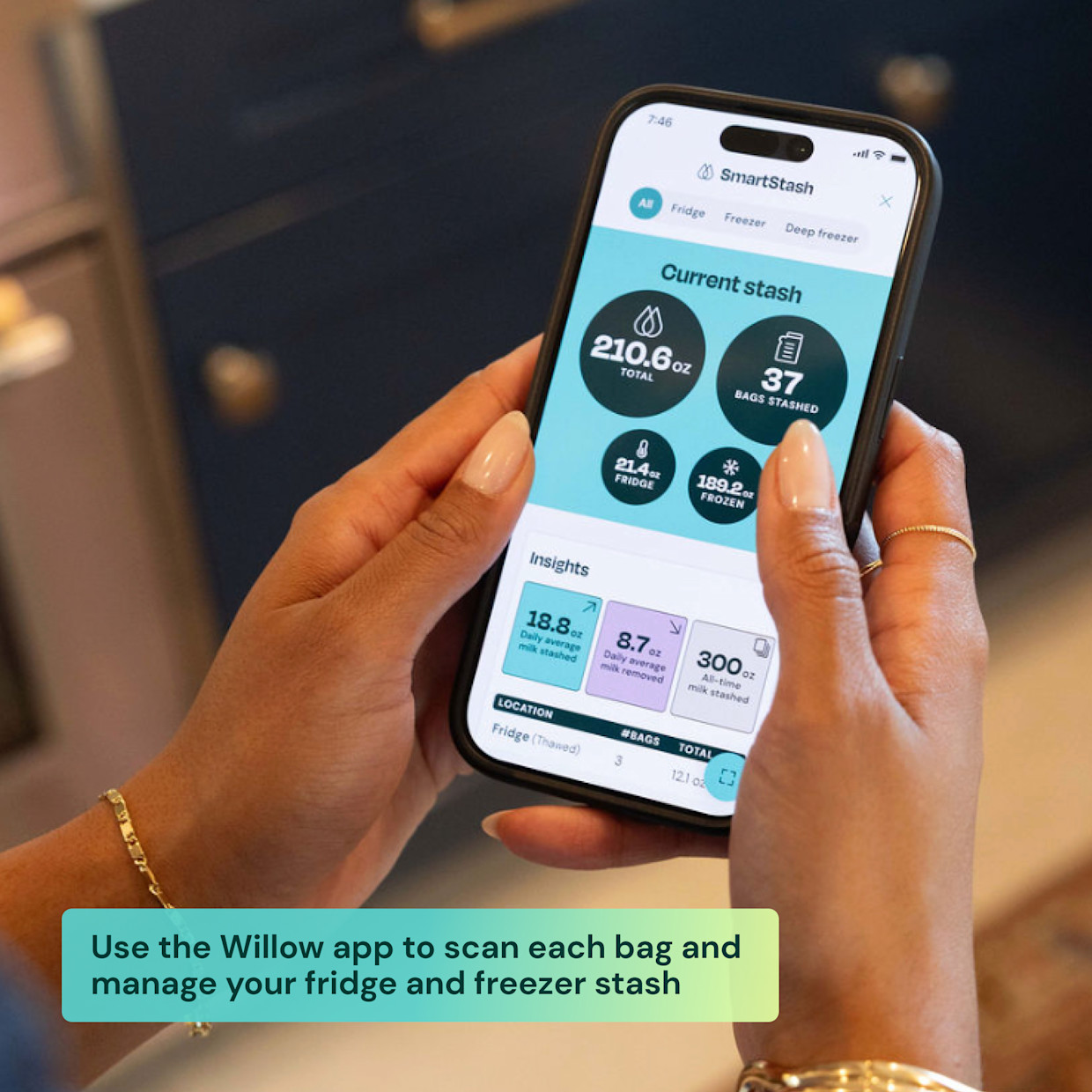 Willow Breast Milk Storage Bags - 50.