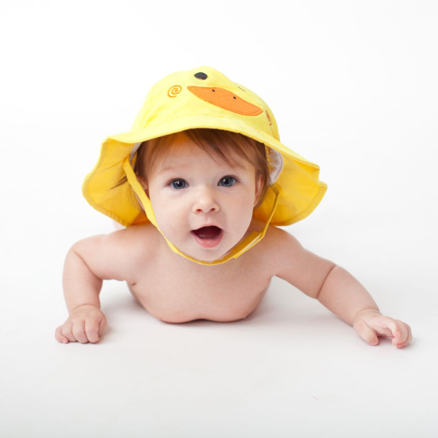 ZOOCCHINI Sun Hat - Duck, 6-12 Months.