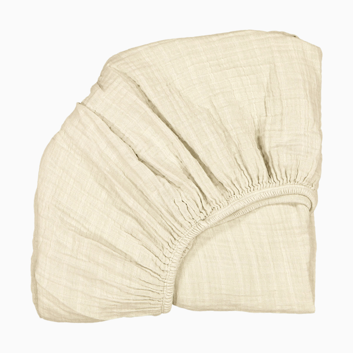 Charlie Crane KIMI Crib Fitted Sheet - Milk.