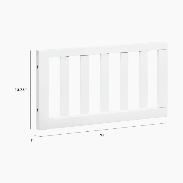 Carter's by DaVinci Charlie Toddler Bed Conversion Kit - White.