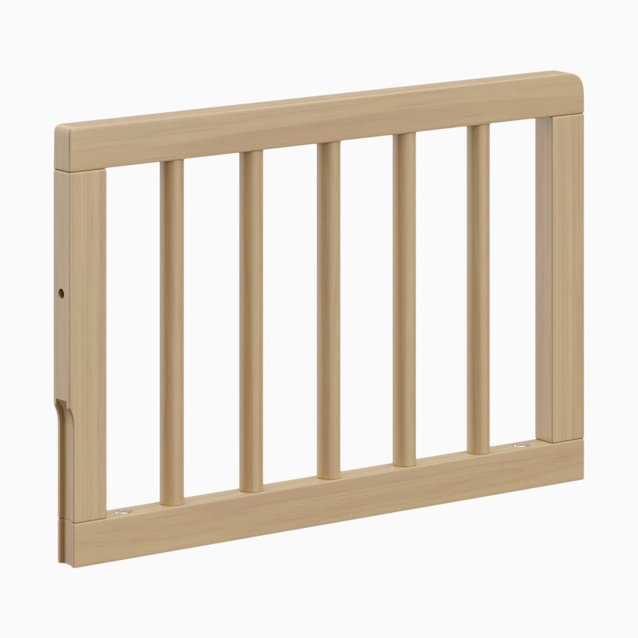 Storkcraft Universal Toddler Safety Guardrail (Dowels) - Driftwood.