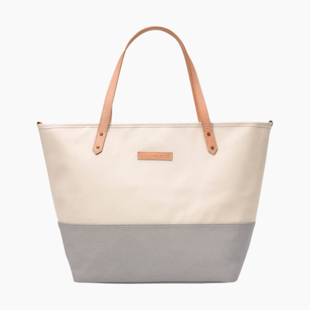 Petunia Pickle Bottom Downtown Tote - Birch/Stone.