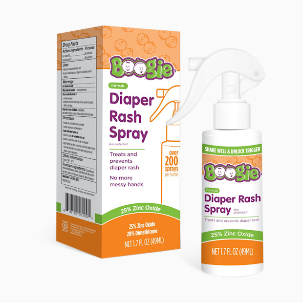 Boogie No-Rub Diaper Rash Spray.